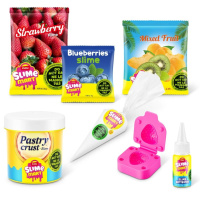 Ігровий набір зі слаймами "Фруктовий тарт" Slime Mart 15901E серії "Shopping Bag"