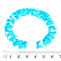 Набір резинок для волосся 0303-1075 різнокольорові, 20 штук, з намистиною