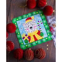 Дитячий набір для творчості "Новорічні листівки з паєтками" 10100694