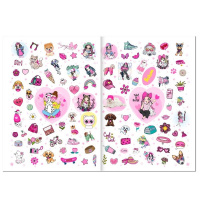 Дитяча розмальовка "Girls Travel" РМ-88-01 серія "Dream & Style"