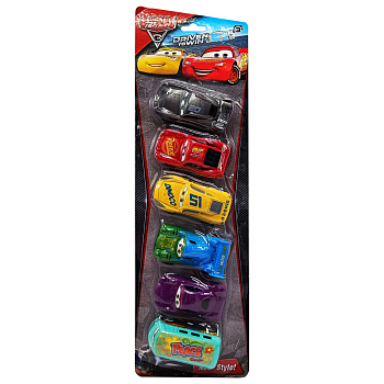 Набір машинок "Тачки" 85131-1, 6 машинок