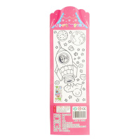 Дитячий набір наліпок 992327-3 для дівчат, ПВХ, 33х10 см