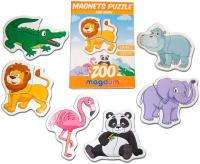 Магнітні пазли Magdum Зоо ML4031-18 EN