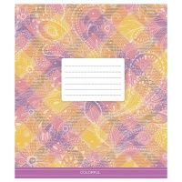 Зошит учнівський "Сolor mania" 024-3386L-2 в лінію, 24 аркушів 