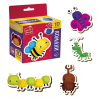 Дитячий набір магнітів "Комахи" VT3106-32, 10 магнітів