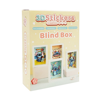 Набір для творчості 3D Картини "Стіч" Bambi 889B, зображення 1 з 4 варіантів