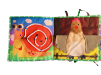 Текстильна розвиваюча книга для малят Bambini "Щеня" 403655