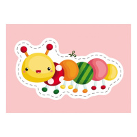 Вирізалки для найменших. Різнокольорові комахи КЕНГУРУ 1376001 від 3 років