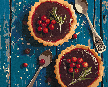 Картина за номерами. Art Craft "Брусничний кошик" 40 * 50 см 12009-AC