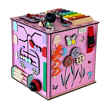 УЦІНКА! Розвиваюча іграшка Бізікуб Temple Group TG145644630-UC 30х30х30 см