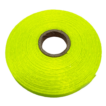 Атласна стрічка для рукоділля АБ-666, 1,2 см х 23 м, жовтий