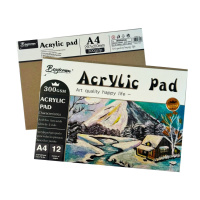 Скетчбук для малювання SBOOK12_300 формат А4, 12 сторінок, щільність 300 г/м2