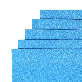 Фоаміран для творчості А4 17FA4-006 блакитний 1,7х0,1 мм 