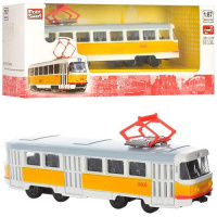 Іграшкова модель Трамвай PLAY SMART 6411 інерційний