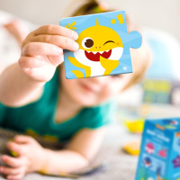 Дитячий пазл "З'єднай кольори" 200586 від 2 років, 12 елементів