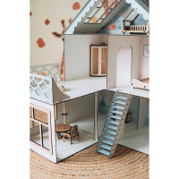 Дитячий дерев'яний будиночок для ляльок Морська вілла TG300756080, 75х60х80 см