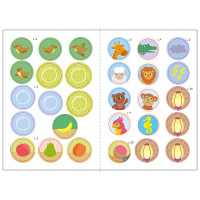 Книга з наклейками Малюк Киць-Киць "Мої емоції" 1841001, 12 сторінок