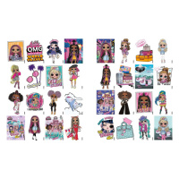 Дитяча книжка-розмальовка "Travel Sunset" LCB6 зі стікерами