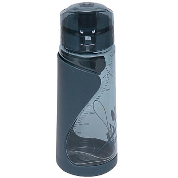 Пляшка для води "Циліндр" 6907(Blue) синя 0,5 л