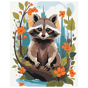 Картина за номерами  "Забавний полоскунчик" Art Craft 11596-AC 40х50 см                                                   