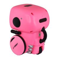 Дитяча іграшка "Інтерактивний робот" AT001-04-UKR рожевий, з голосовим керуванням