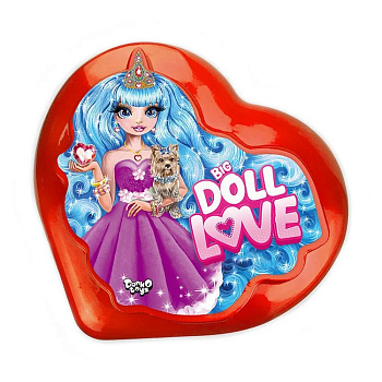 УЦІНКА! Набір креативної творчості "Big Doll Love" Danko Toys BDL-01-01(Red)-UC