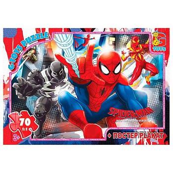 Дитячий пазл "Людина-павук" SM906 плакат 70 елементів