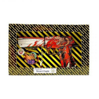 Зібрана модель Гумкостріл "DESERT EAGLE VERMILION" DE-VE