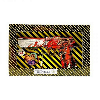 Зібрана модель Гумкостріл "DESERT EAGLE VERMILION" DE-VE