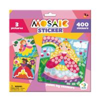 Дитячий набір для творчості мозаїка "Принцеси" 300897 зі стікерами