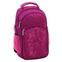 Шкільний рюкзак "Лік" Bagland 4618134 малиновий, об'єм 21 л