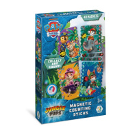 Магнітні палички для рахування "Джунглі" 200654, 40 магнітних елементів