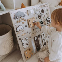 Розвиваюча іграшка Бізіборд TG1000012, 70х60 см, Коричневий