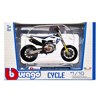 Дитяча модель Мотоцикла "Husqvarna FS450 Supermoto" 18-51030-9 масштаб 1:18