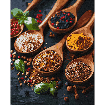 Картина за номерами "Аромат спецій" KHO5688 40х50см
