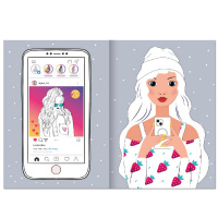 Дитяча розмальовка "Girls' Lifestyle" РМ-88-03 серія "Dream & Style"