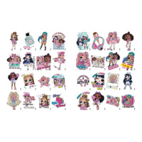 Дитяча книжка-розмальовка "Tweens Ali Dance" LCB9 зі стікерами