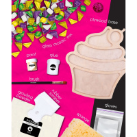 Дитячий набір для творчості кришталева мозаїка "Кекс" MA1006