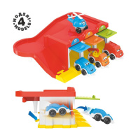 Ігровий набір "Поліцейський паркінг" 0006TXK 99 деталей 4 моделі