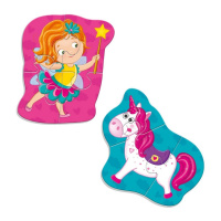 Дитячі магнітні пазли "Фея та єдиноріг" VT3208-30, 7 елементів