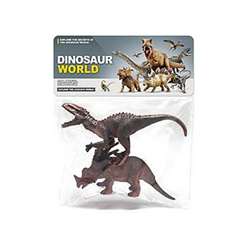 Ігровий набір фігурок "Динозаври" KL-135-5, 2 шт у пакеті