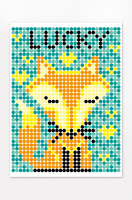 Картина за номерами стікерами в тубусі "Лисичка" 1200 стікерів. 1838, 33х48 см