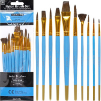 Набір пензликів художніх BREW1011K-1 в наборі 10 шт