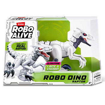 Інтерактивна іграшка Раптор Pets & Robo Alive 71152 серії "Robo Dino" S1
