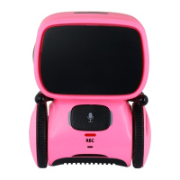 Дитяча іграшка "Інтерактивний робот" AT001-04-UKR рожевий, з голосовим керуванням