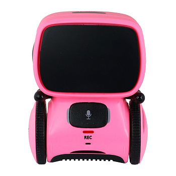 Дитяча іграшка "Інтерактивний робот" AT001-04-UKR рожевий, з голосовим керуванням