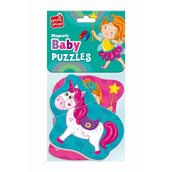 Дитячі магнітні пазли "Фея та єдиноріг" VT3208-30, 7 елементів