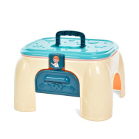 Дитячий іграшковий набір лікаря DK666-12D, склянки, баночки, пробірки