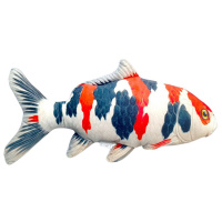 Дитяча м'яка іграшка "Червоний короп Коі" KOI-R, розмір 50 см