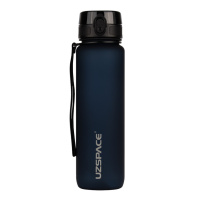 Пляшка для води UZSPACE 3038(Dark-Blue) 1000 мл, темно-синя